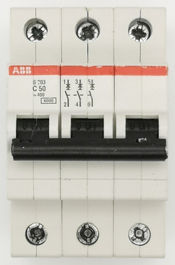Выключатель автоматический ABB S203 C50 (2CDS253001R0504)