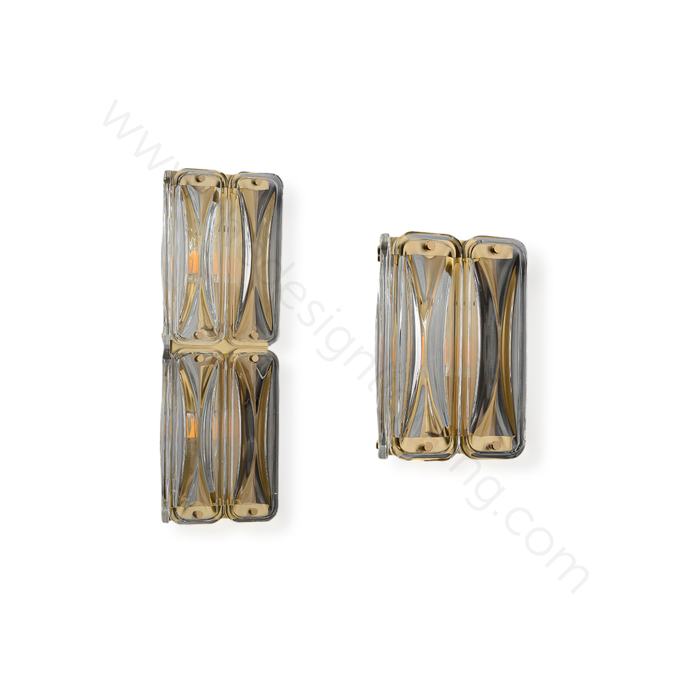 Wall design lamp Fluted