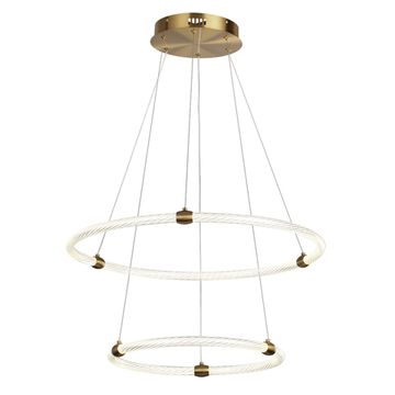 Подвесной светильник 50W 4000K 8010/50L золото/прозрачный TWINKLE Lumion
