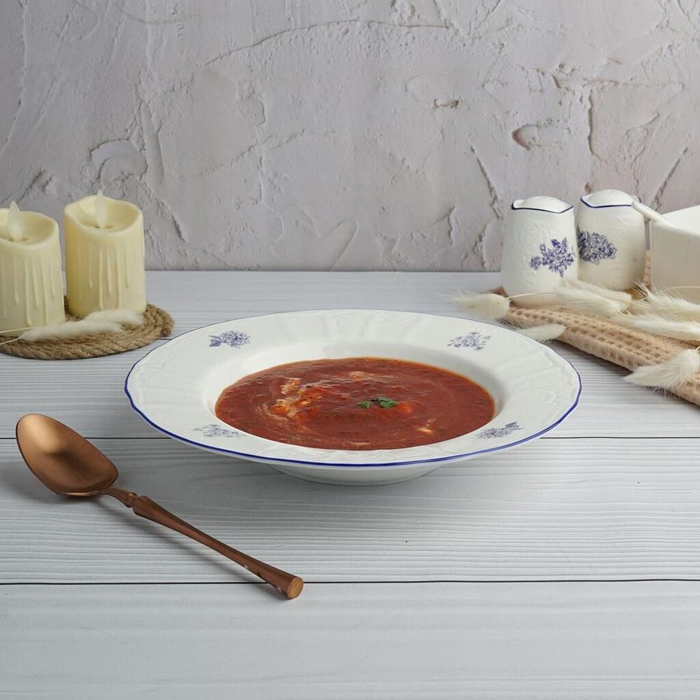 Тарелка глубокая 500 мл d 23,5 см h3,9 см для пасты, супа Sea Flower P.L. Proff Cuisine [6]