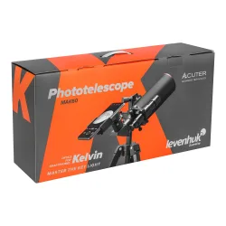 Фототелескоп Levenhuk Kelvin MAK60 mini AZ - фирменная упаковка и коробка