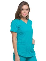 Топ медицинский женский Dickies DK730, серый, XL