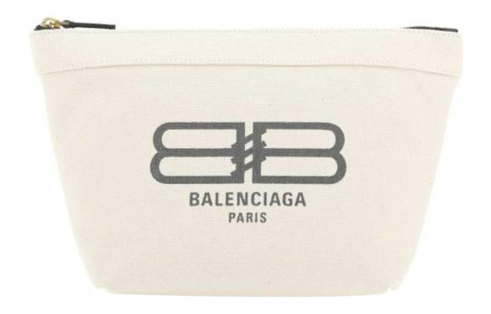 Balenciaga Cotton Clutch Women"s White