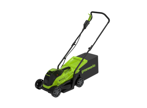 Газонокосилка аккумуляторная 24V Greenworks GD24LM33 б/щ 33см 30л 12.5кг без АКБ и ЗУ