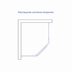 Душевой уголок RGW PA-091 (Прозрачное, 800x900)