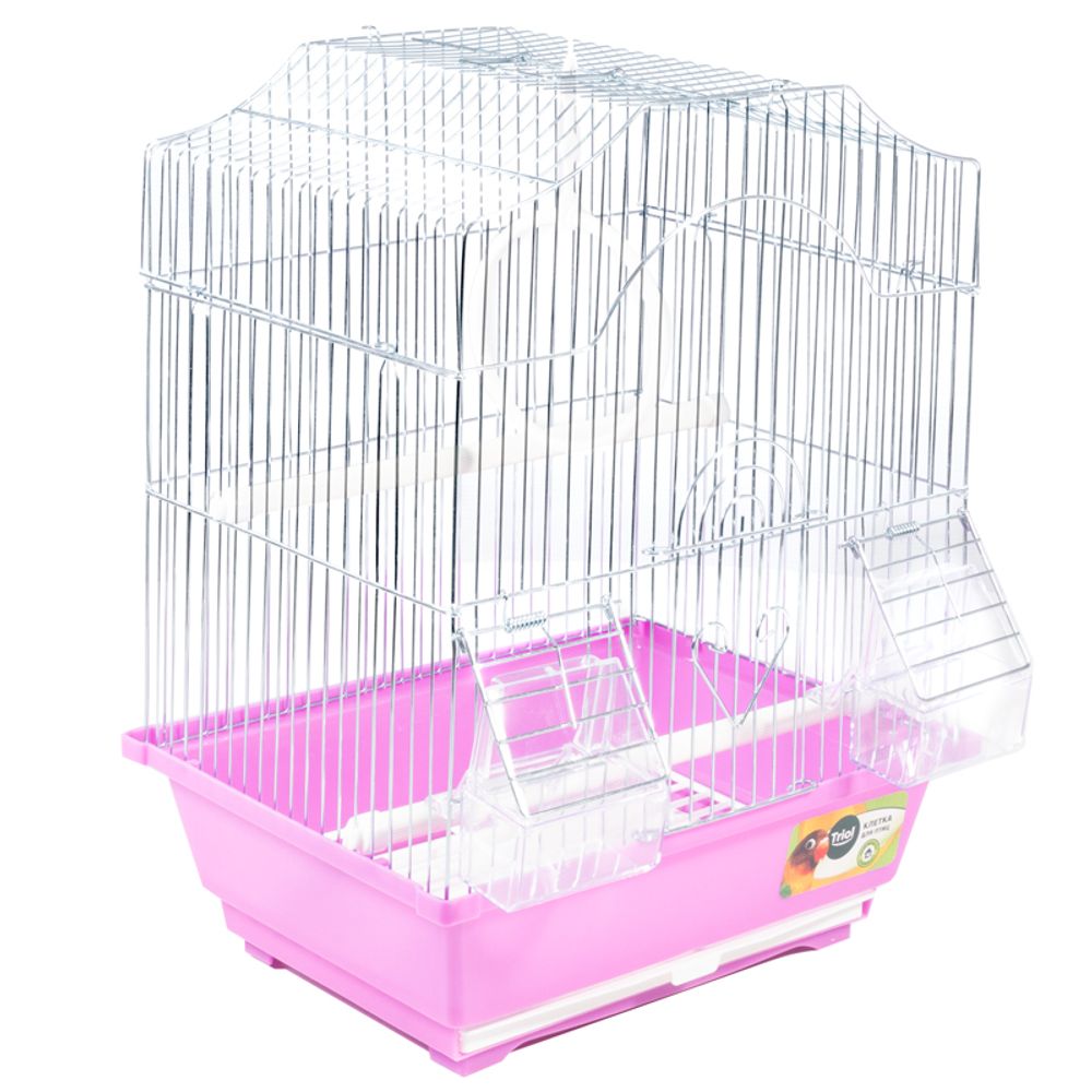 Клетка Triol 2112AZ для птиц, цинк 300х230х390 Клетка Triol 2112AZ для птиц, цинк 300х230х390
