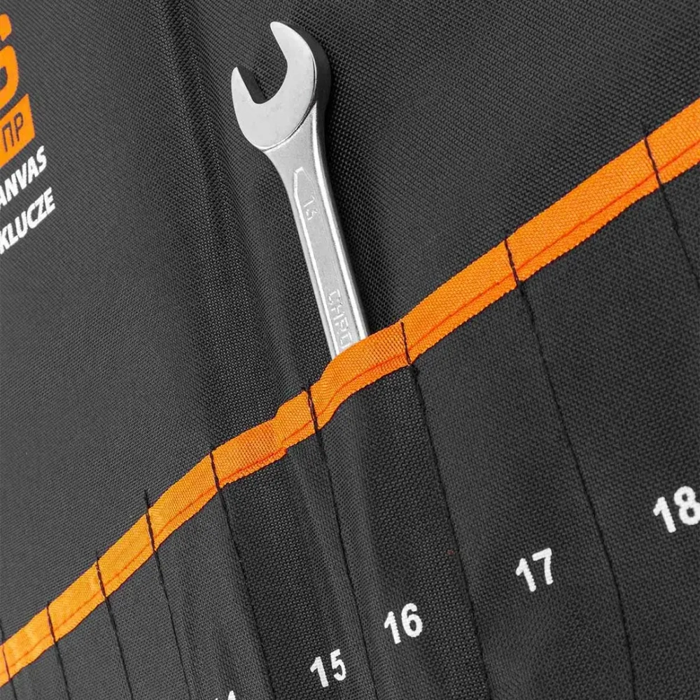 Органайзер тканевый для набора ключей 16пр. ISMA ISMA-5161P-P