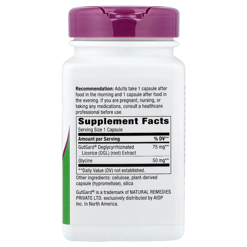 Nature's Way, DGL Ultra, 90 веганских капсул