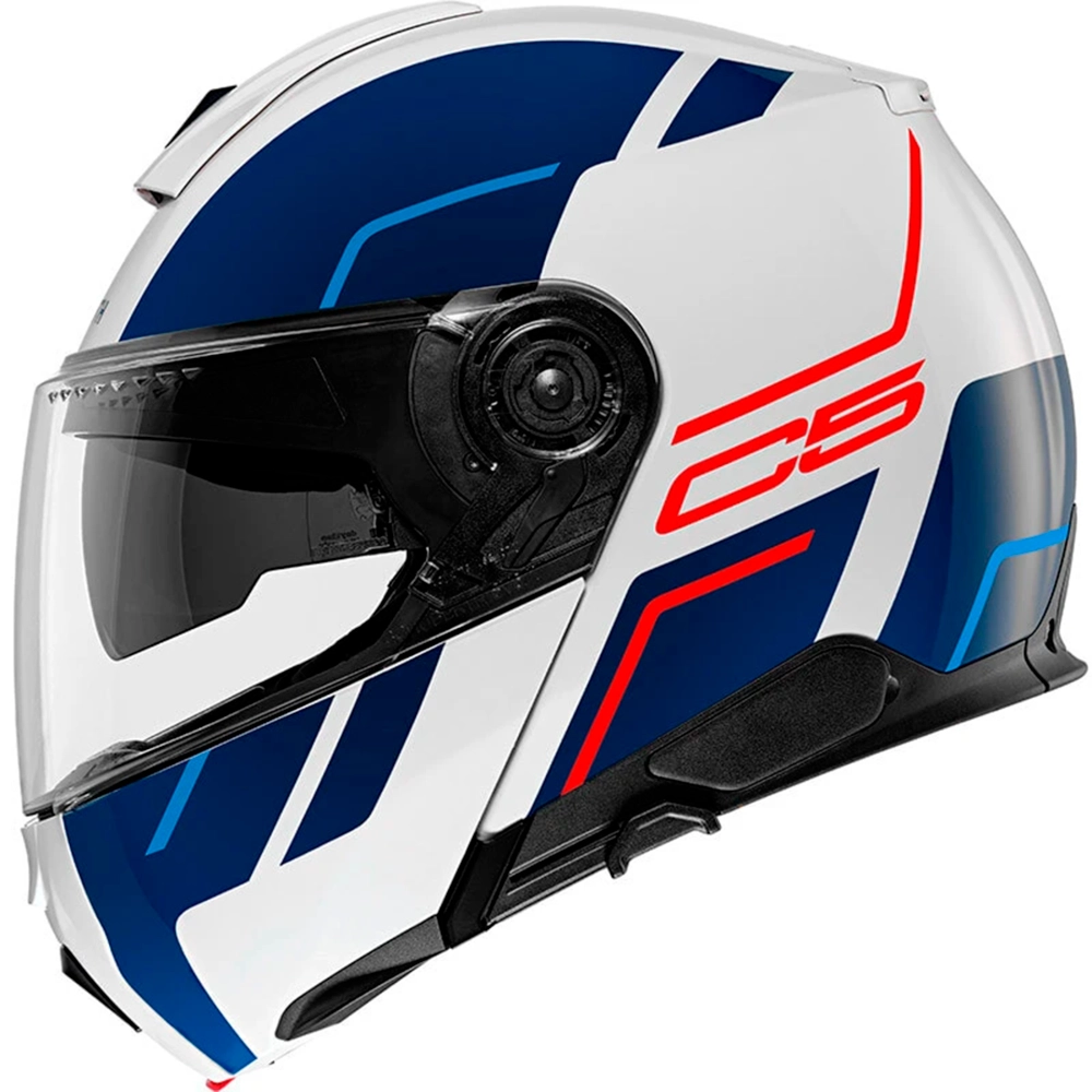 Шлем Schuberth C5 Master Blue, синий/белый, размер M (RR)