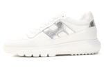 HOGAN Leather Low top Casual Shoes Women"s White