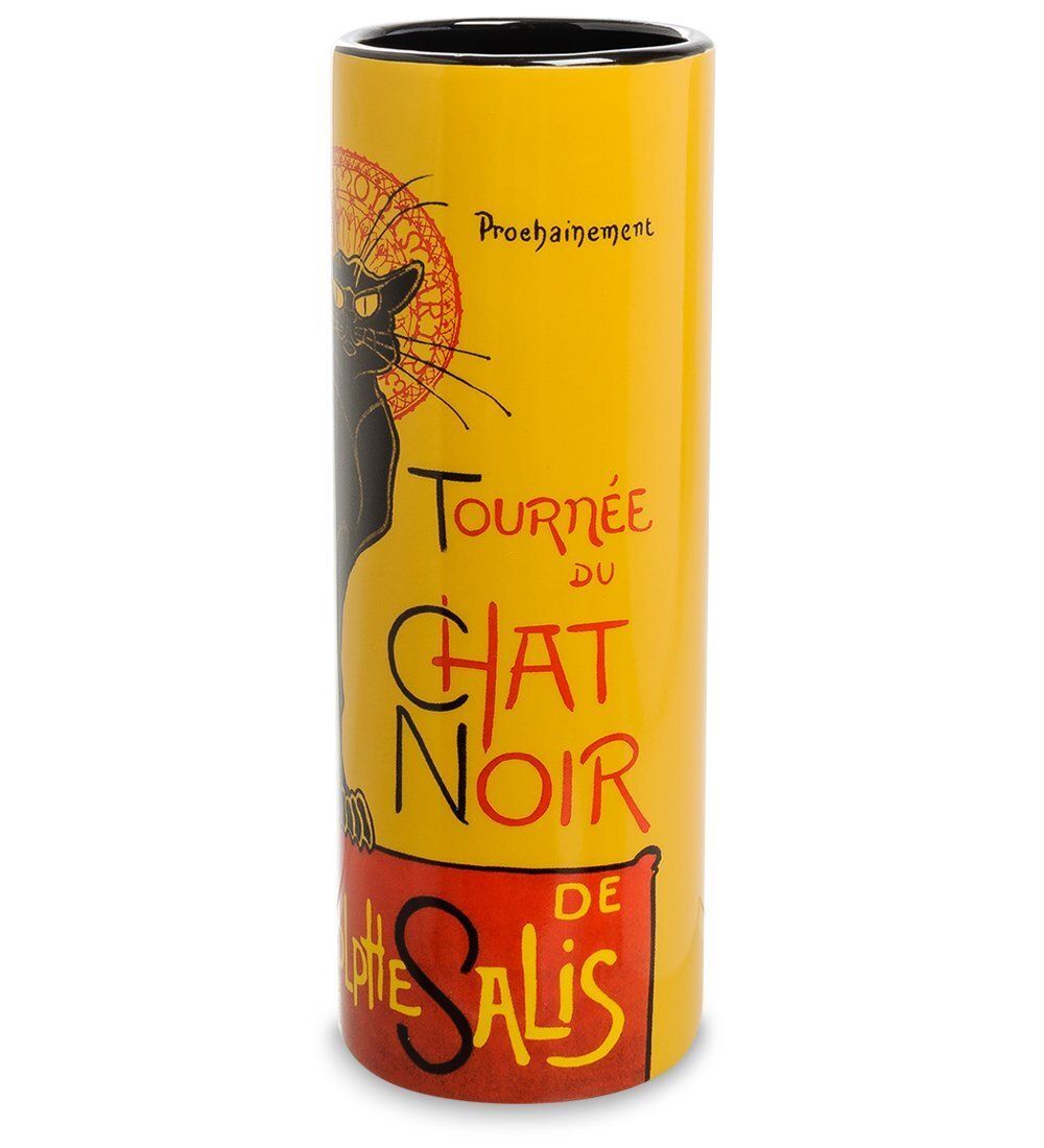 pr-VAS10ST Ваза «Le Chat Noir» Теофиль-Александр Стейнлен (Museum Parastone)