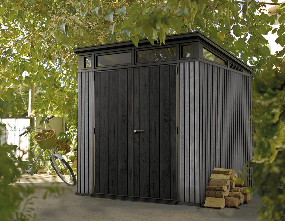 Садовый сарай Keter Signature Vertical Pent 7x7 grey
