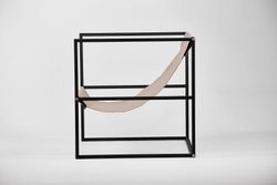 Уличное кресло TESS Outdoor Chair black / olive beige textile (Up!Flame)