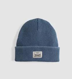 Шапка LEVI'S BACKPATCH BEANIE DUSKY INDIGO
