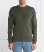 Худи VERTICAL INSTITUTIONAL CALVIN KLEIN JEANS - хаки(J30J323977)