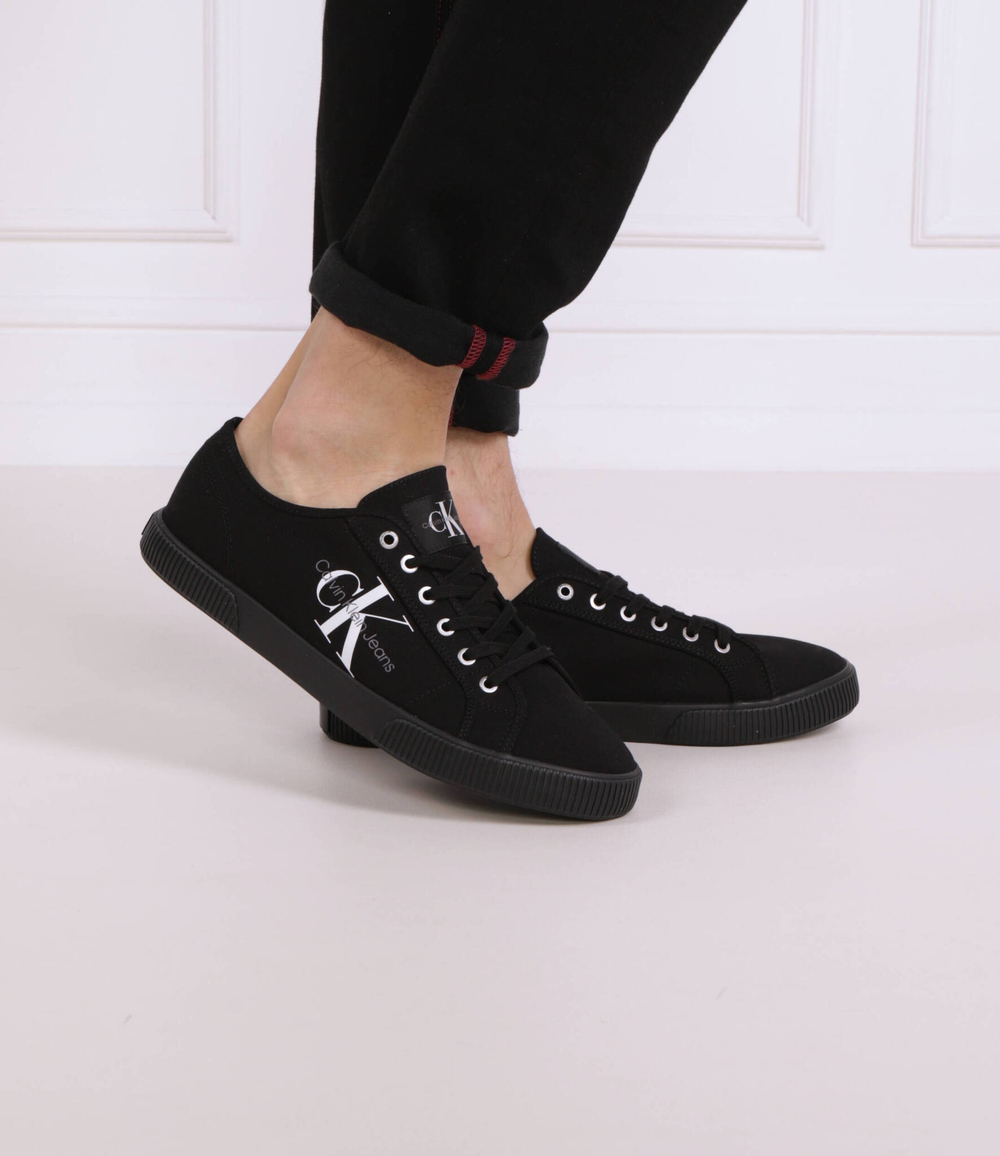 Кеды ESSENTIAL VULCANIZED 1 CALVIN KLEIN JEANS - черный(YM0YM00306)