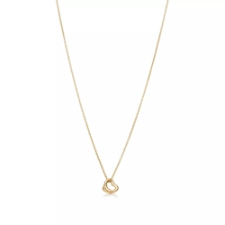 Подвеска из золота 18к(750проба), 7мм.Tiffany 💠open heart - В наличии