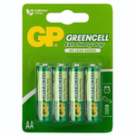 Батарейка GP Greencell Солевая R03 24G (ААА) 4шт блистер 0478 ОСГ 06.2027