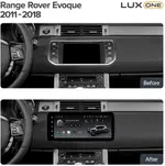 Магнитола для Range Rover Evoque 1 2011-2018 (ШГУ 5") - Teyes LUX ONE ROUND монитор 12.3" 2K QLED на Android 10, Быстрая, CarPlay, 4G SIM-слот