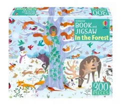 Book and Jigsaw In the Forest
