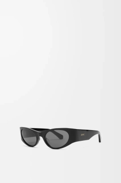 Loewe Солнцезащитные очки Flash Small Cat-Eye, черный