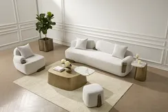 Пуф White Stone