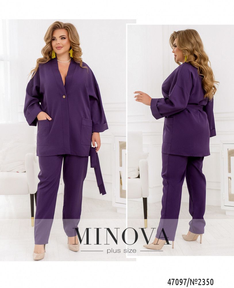 Костюм 2350-фиолетовый Minova Костюм 2350-фиолетовый Minova