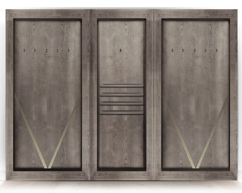 Киевница современная ясень мдф на 10 киев (black-gray)