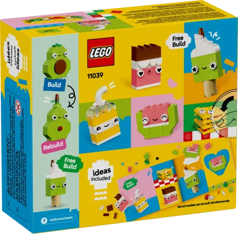 Конструктор LEGO Classic 11039 Креативные друзья по еде