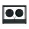 Transparent Small Transparent Speaker Black