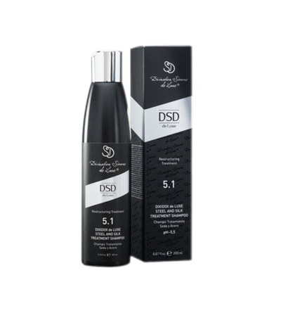 Dsd de luxe Steel and Silk Treatment Shampoo № 5.1 - Восстанавливающий шампунь «Сталь и шелк» Диксидокс Де Люкс