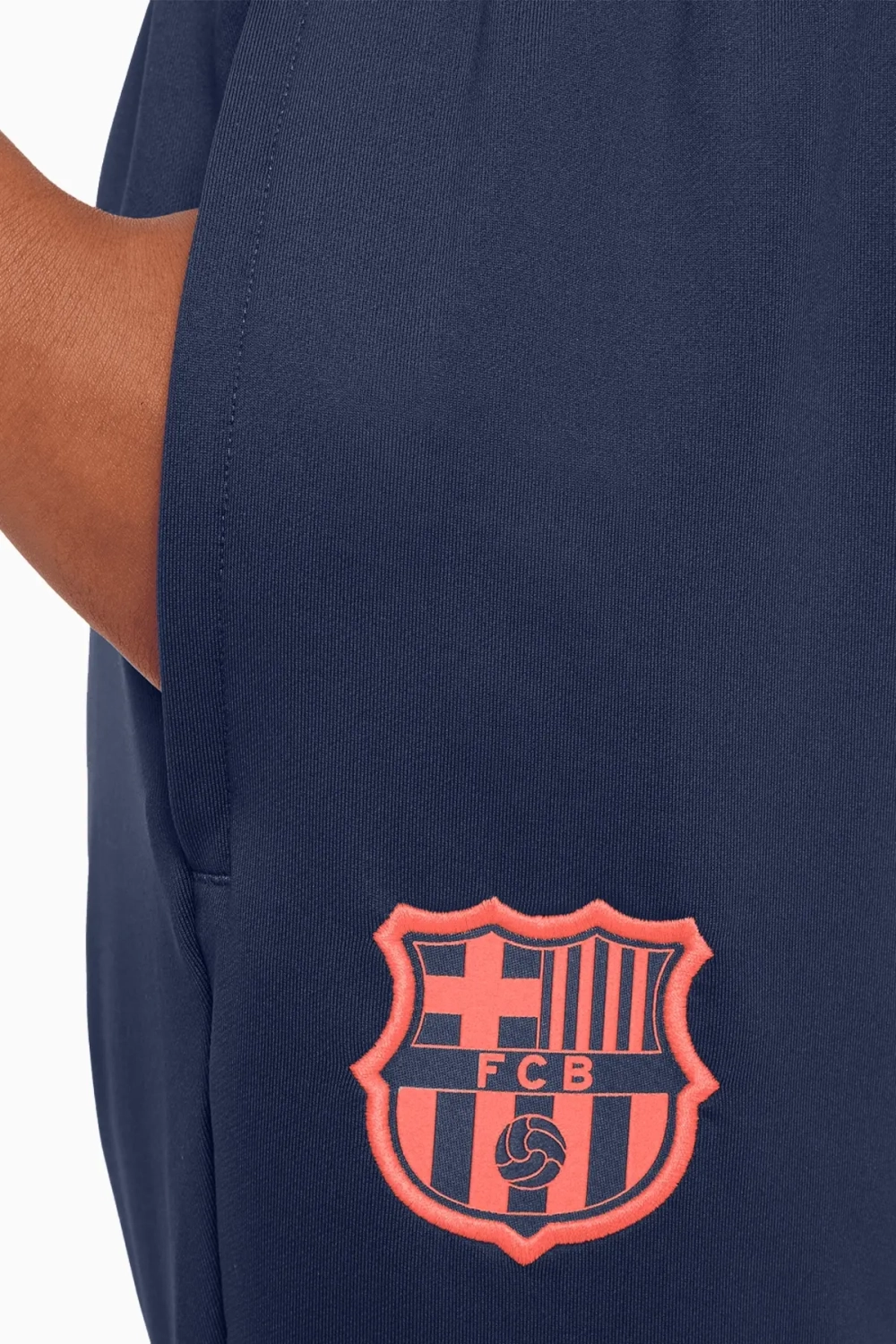 Штаны Nike FC Barcelona 25/26 Strike Junior - темно-синий