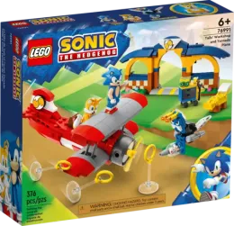 Конструктор LEGO Sonic the Hedgehog 76991 Мастерская Тейлза и самолет "Торнадо"