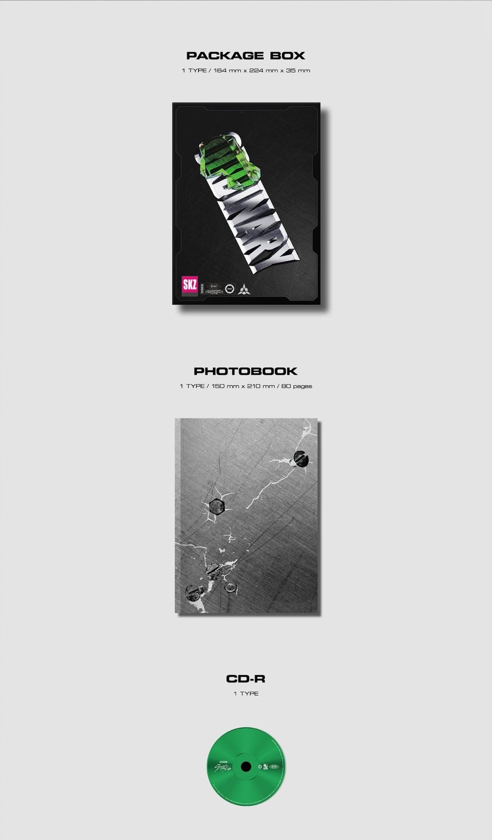 Альбом Stray Kids ODDINARY (LIMITED ver.)