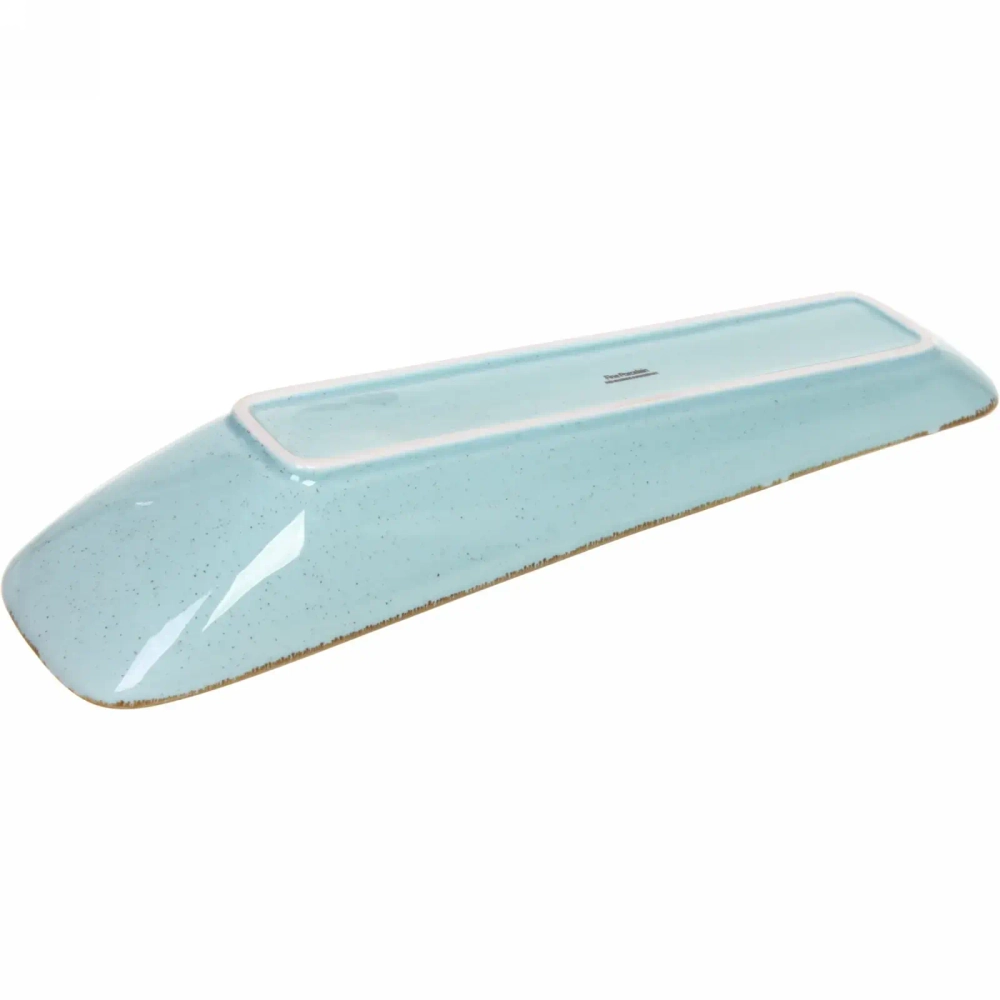 Тарелка керамическая «Tiffany Blue» сервировочная 36*9,5*5,5см