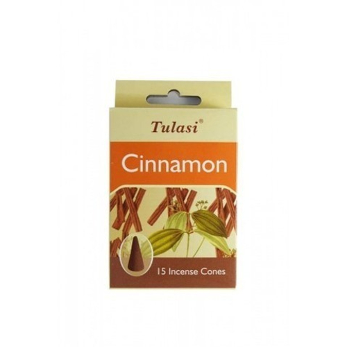 Tulasi Cinnamon Благовоние-конус Корица, 15 шт