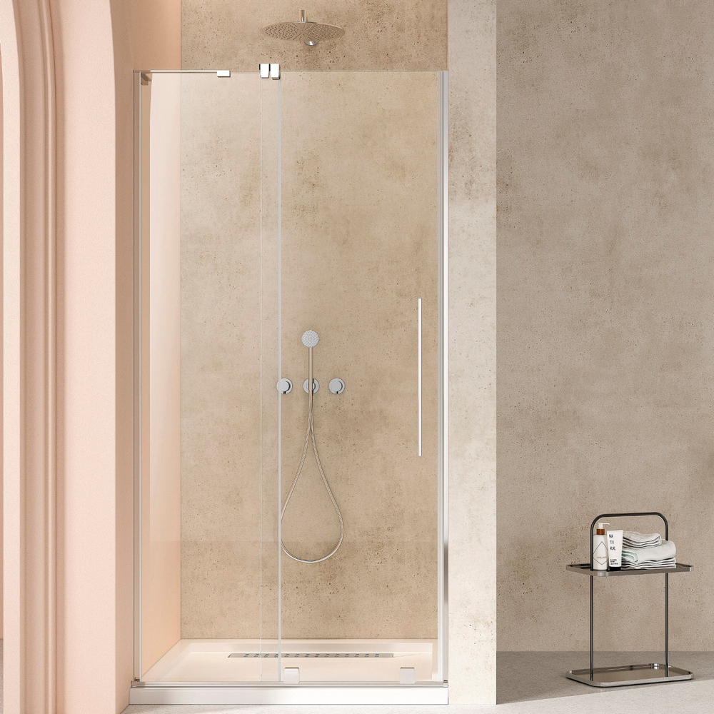 Душевая дверь Vincea Волк-Ин (Walk-In) VDS-4WSL120CL-L, 1200, хром, стекло прозрачное, левая