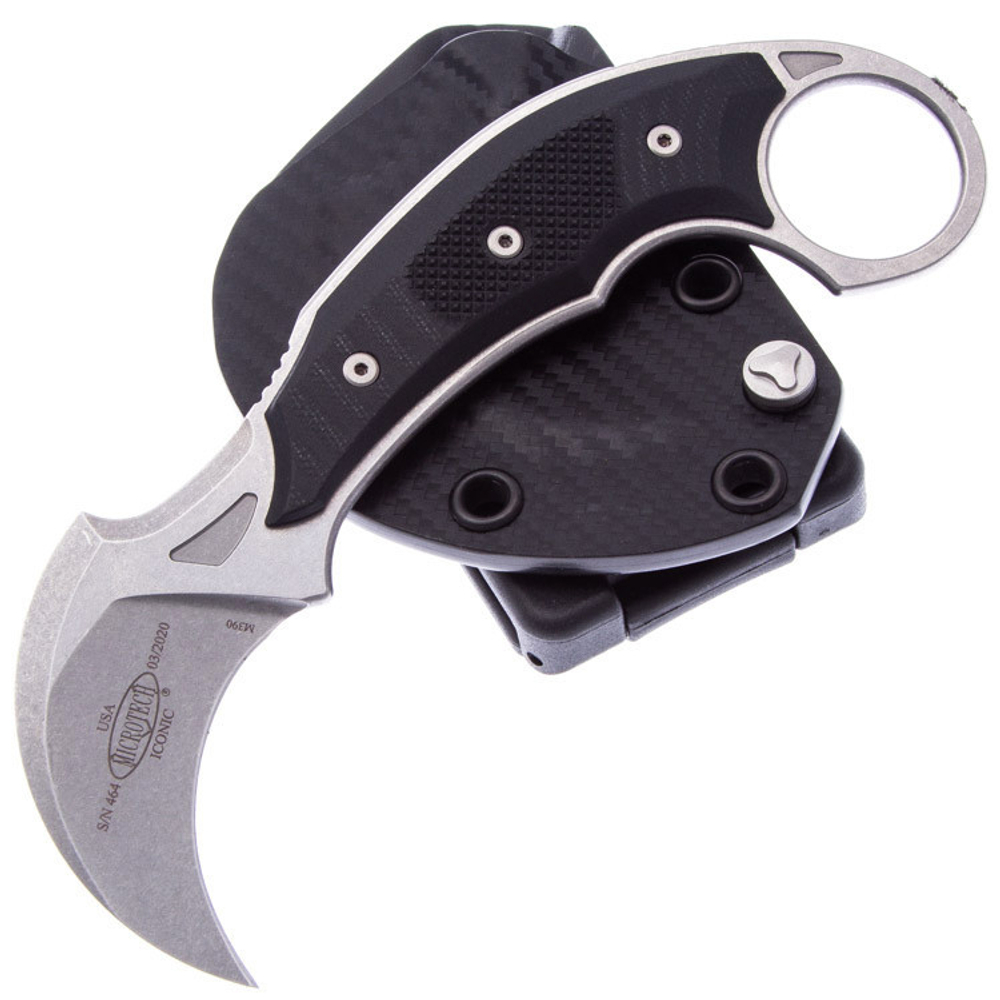 Нож керамбит Microtech 118-10R Bastinelli Iconic Karambit