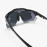 Спортивные очки c диоптриями Scicon Aeroshade 2.0 Titanium Sunglasses Black Matt Multi Mirror Silver + Pink