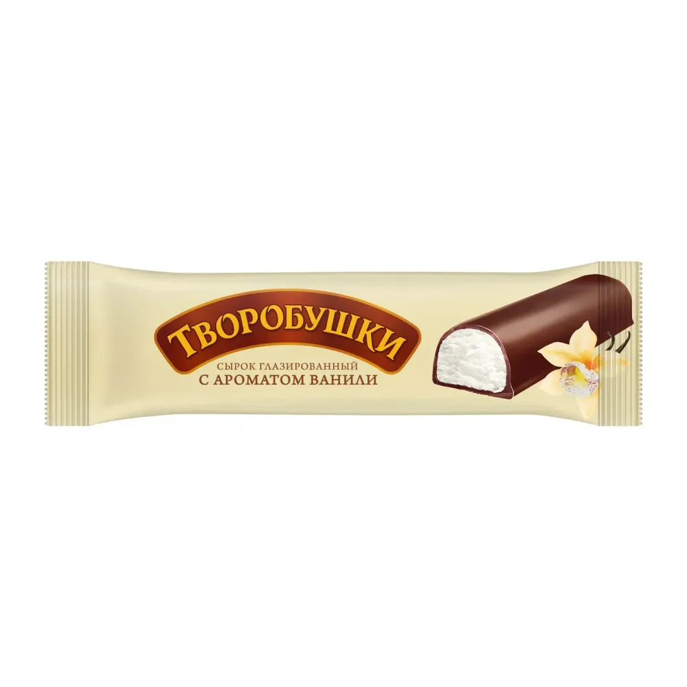 Сырок творожный глазированный Творобушки ваниль 20 % 40 г