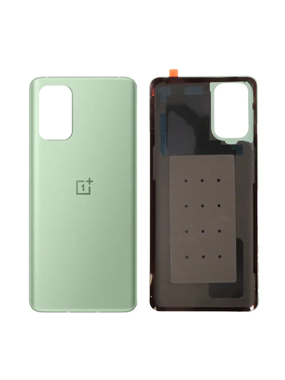 Задняя крышка для OnePlus 9R зеленая (Quingyu green) без стекла камеры