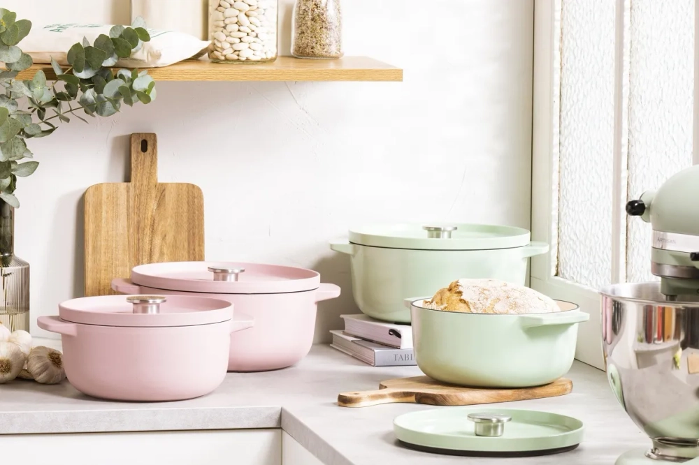 KitchenAid Чугунная кастрюля 26 см 5,2 л розовая EAN 4894871026407
