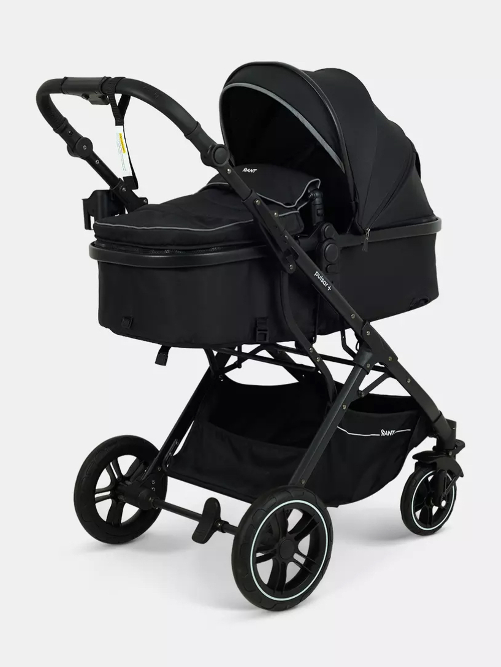 Коляска трансформер 3в1 Rant Basic Pulsar Plus Black