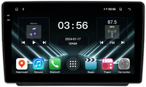 Магнитола для Land Rover Freelander 1 2003-2006 - FarCar S280 монитор 9.5" IPS на Android 13, CarPlay