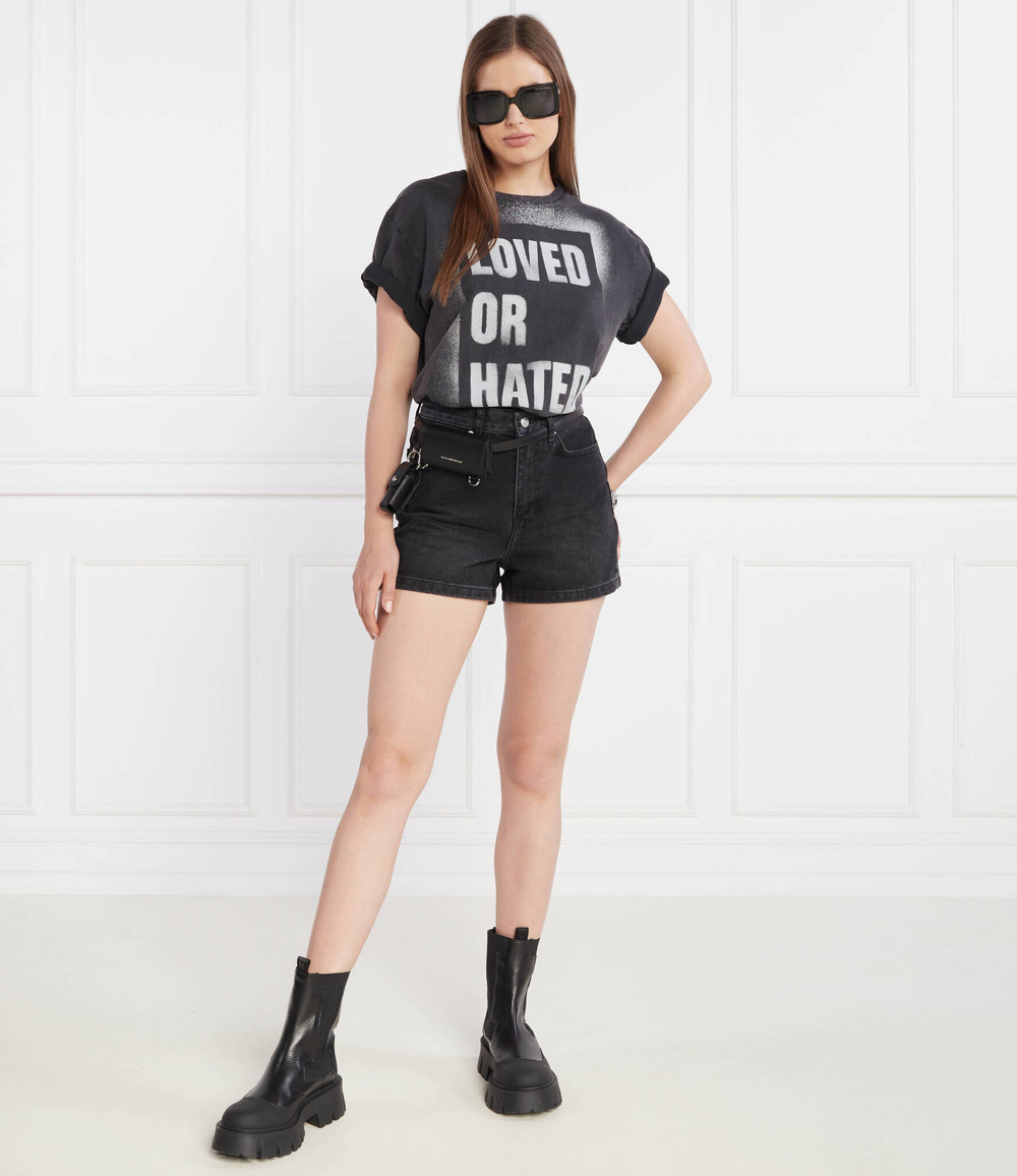 Футболка The Kooples - графитовый(FTSC27005K)