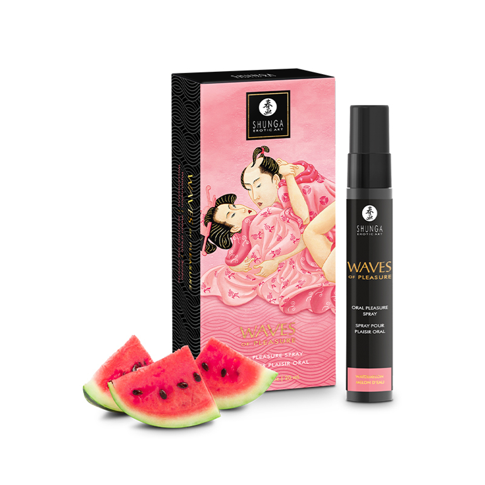 Shunga Waves of Pleasure Watermelon – оральный спрей, Арбуз, 20 мл