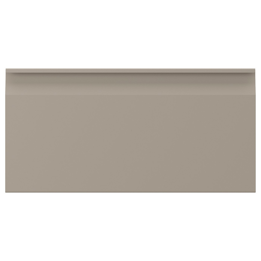 IKEA UPPLÖV  (ИКЕА УППЛЁВ)  -  Фронтальная панель ящика - матовый тёмный беж 40x20 см