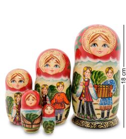 Народные промыслы МР-25/ 95 Матрешка 5м «Марья»