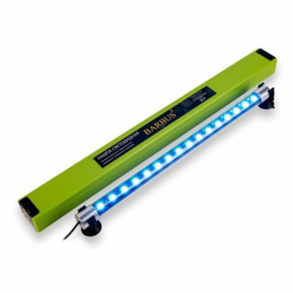 BARBUS LED 011 Светильник светодиодный голубой 5 Вт, 27 см