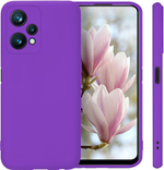 Мягкий Soft Touch чехол из силикона для REALME 9 PRO 5G (не PLUS!) / REALME 9 5G с бархатной подкладкой